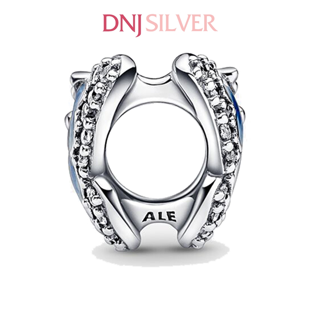 [Chính hãng] Charm bạc 925 cao cấp - Charm Blue Butterfly Sparkling thích hợp để mix vòng tay charm bạc cao cấp - DN618