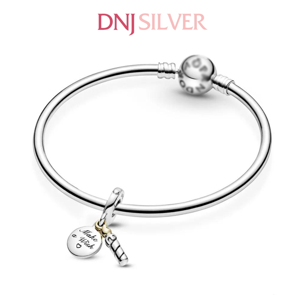 [Chính hãng] Charm bạc 925 cao cấp - Charm Two-tone Birthday Candle Dangle thích hợp để mix vòng tay charm bạc cao cấp - DN605