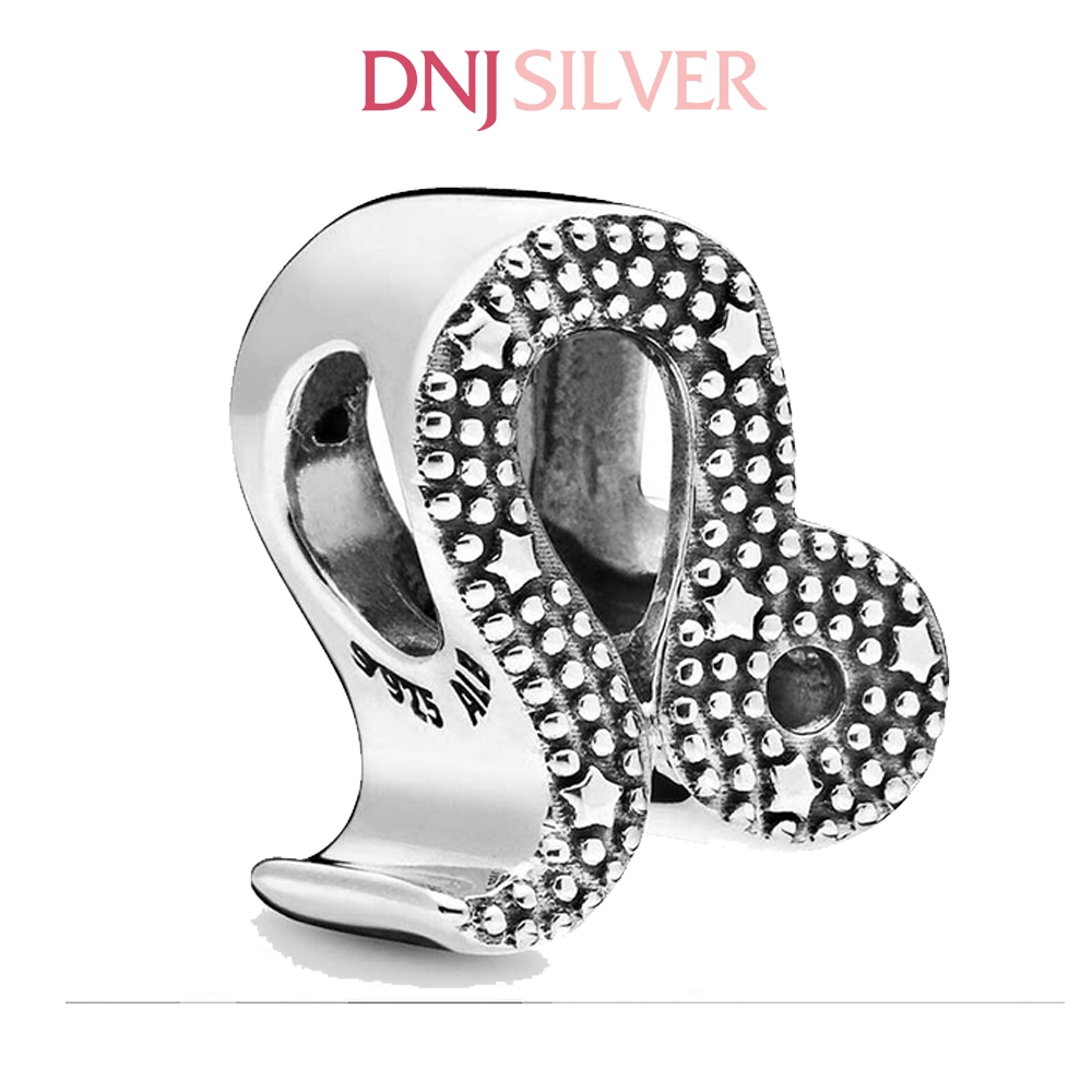 [Chính hãng] Charm bạc 925 cao cấp - Charm Sparkling Leo Zodiac thích hợp để mix vòng tay charm bạc cao cấp - DN642