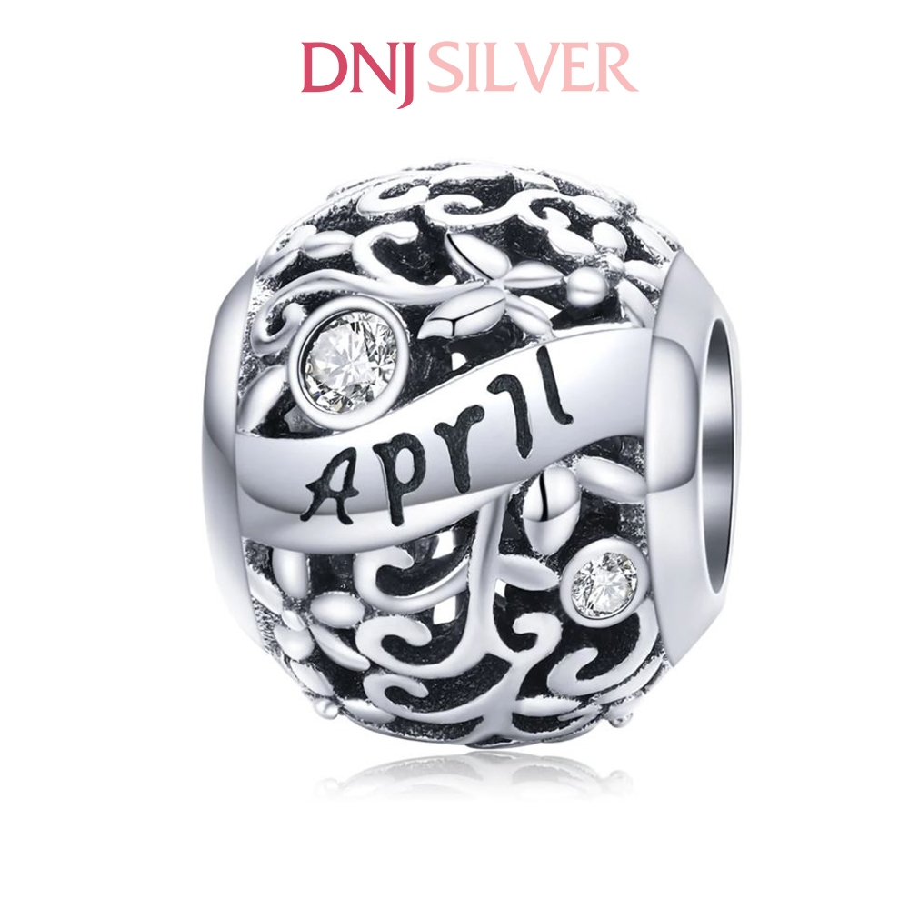 [Chính hãng] Charm bạc 925 cao cấp - Charm Month Birthday thích hợp để mix vòng tay charm bạc cao cấp - DN591