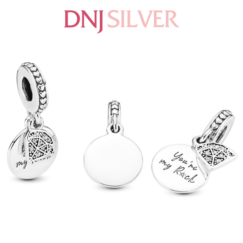 [Chính hãng] Charm bạc 925 cao cấp - Charm My Rock Dangle thích hợp để mix vòng tay charm bạc cao cấp - DN182