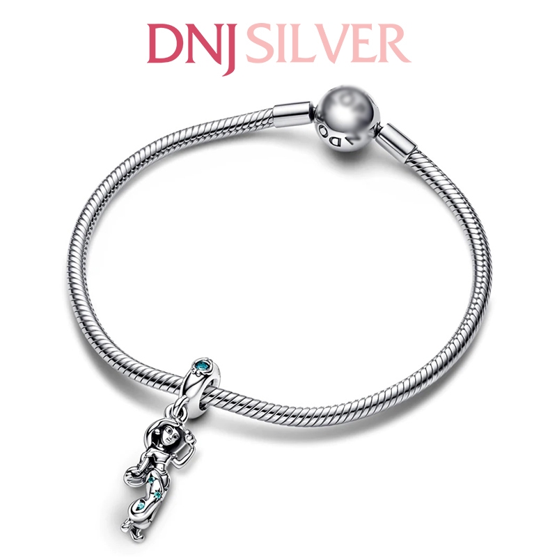 [Chính hãng] Charm bạc 925 cao cấp - Charm Disney Aladdin Princess Jasmine Dangle thích hợp để mix vòng tay charm bạc cao cấp - DN509