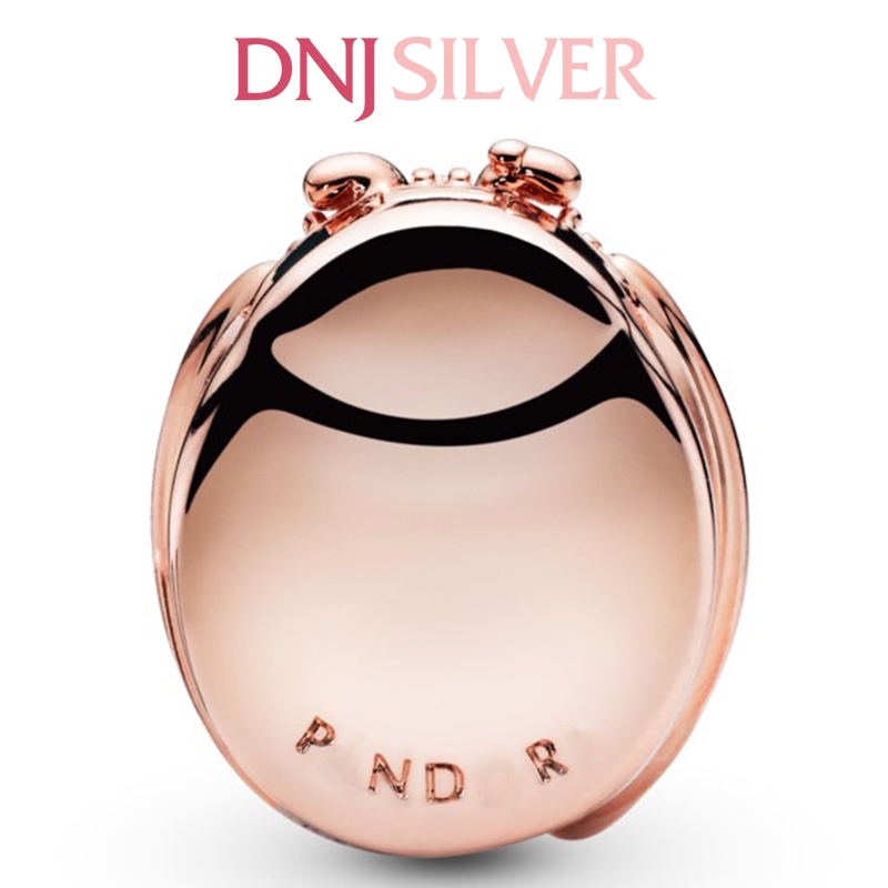 [Chính hãng] Charm bạc 925 cao cấp - Charm Pink Ladybird Clip thích hợp để mix vòng tay charm bạc cao cấp - DN192