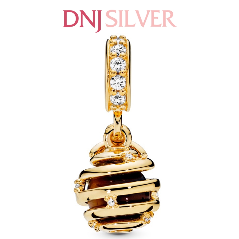 [Chính hãng] Charm bạc 925 cao cấp - Charm Sparkling Beehive Dangle thích hợp để mix vòng tay charm bạc cao cấp - DN244