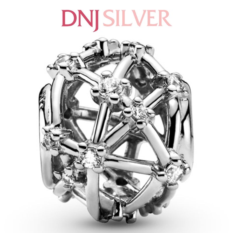 [Chính hãng] Charm bạc 925 cao cấp - Charm Openwork Star Constellations thích hợp để mix vòng tay charm bạc cao cấp - DN168