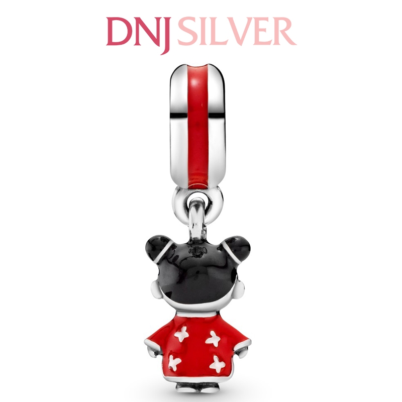 [Chính hãng] Charm bạc 925 cao cấp - Charm Chinese Doll thích hợp để mix vòng tay charm bạc cao cấp - DN463