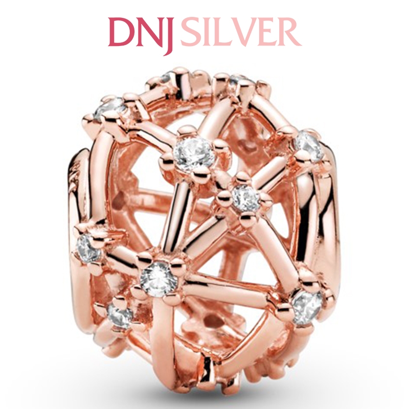 [Chính hãng] Charm bạc 925 cao cấp - Charm Openwork Star Constellations thích hợp để mix vòng tay charm bạc cao cấp - DN164