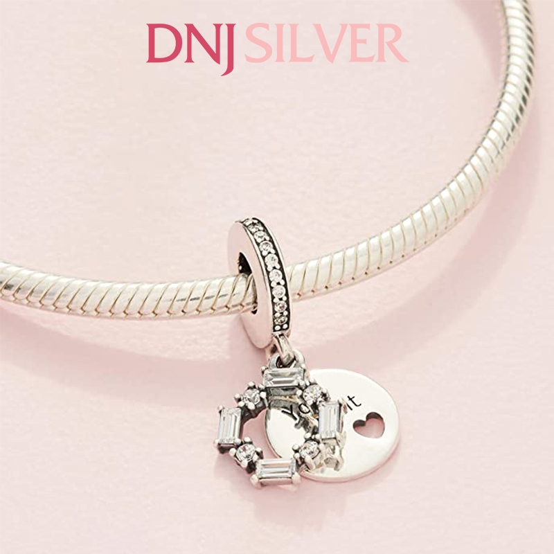 [Chính hãng] Charm bạc 925 cao cấp - Charm You Melt My Heart Dangle thích hợp để mix vòng tay charm bạc cao cấp - DN289