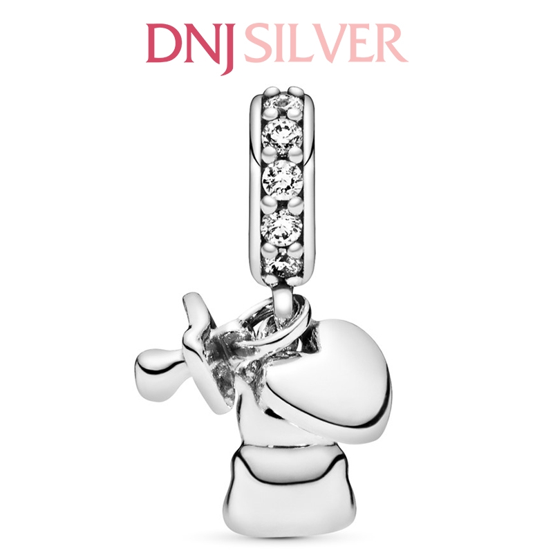 [Chính hãng] Charm bạc 925 cao cấp - Charm Baby Teddy Bear Dangle thích hợp để mix vòng tay charm bạc cao cấp - DN140