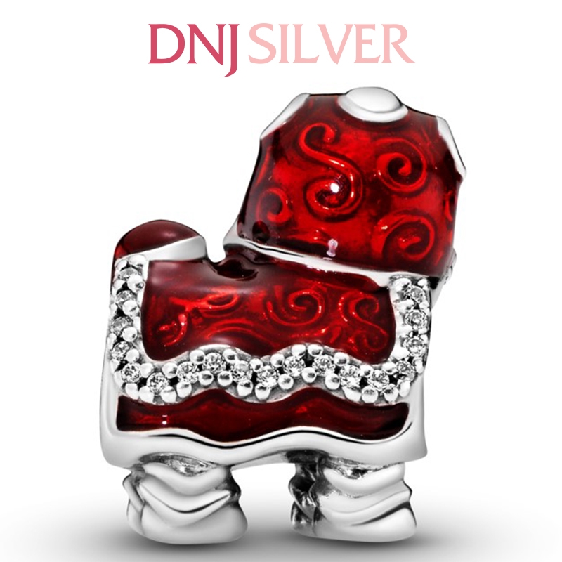[Chính hãng] Charm bạc 925 cao cấp - Charm Chinese Lion New Year thích hợp để mix vòng tay charm bạc cao cấp - DN001
