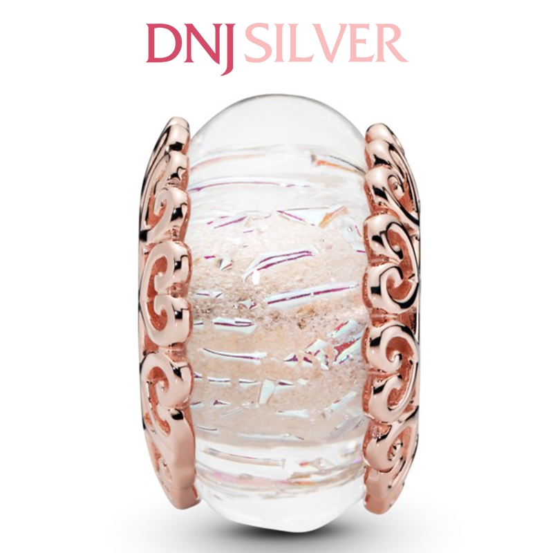 [Chính hãng] Charm bạc 925 cao cấp - Charm Iridescent Murano Glass thích hợp để mix vòng tay charm bạc cao cấp - DN183
