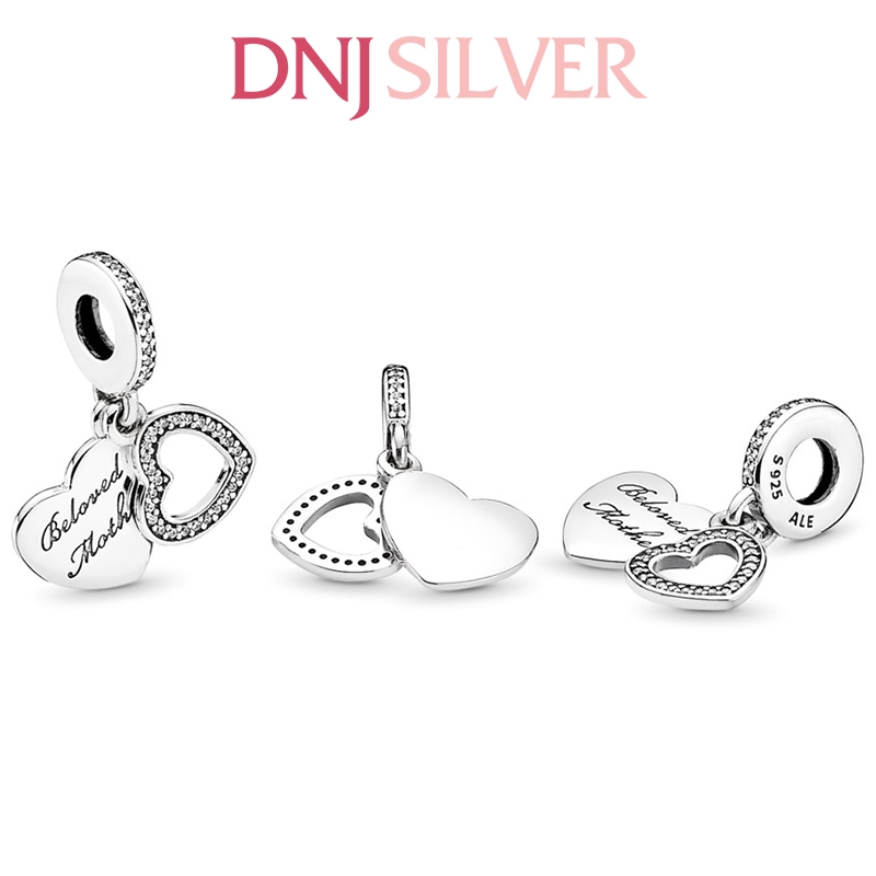 [Chính hãng] Charm bạc 925 cao cấp - Charm Beloved Mother Dangle thích hợp để mix vòng tay charm bạc cao cấp - DN468