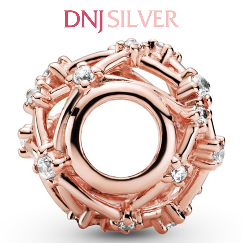 [Chính hãng] Charm bạc 925 cao cấp - Charm Openwork Star Constellations thích hợp để mix vòng tay charm bạc cao cấp - DN164