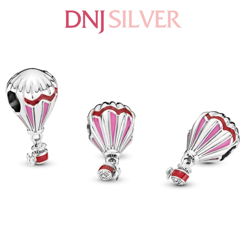 [Chính hãng] Charm bạc 925 cao cấp - Charm Red Hot Air Balloon Travel thích hợp để mix vòng tay charm bạc cao cấp - DN181