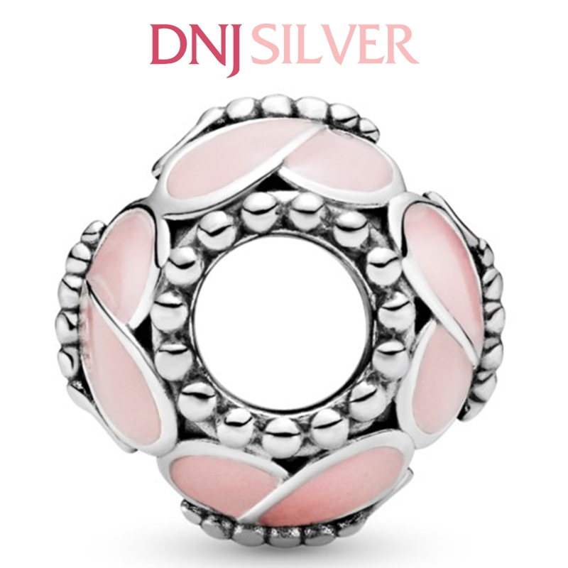 [Chính hãng] Charm bạc 925 cao cấp - Charm Pink Butterfly thích hợp để mix vòng tay charm bạc cao cấp - DN221