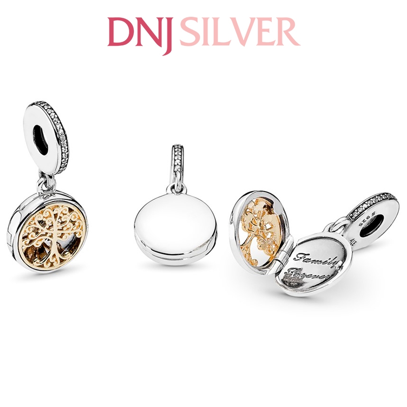 [Chính hãng] Charm bạc 925 cao cấp - Charm Family Roots Dangle thích hợp để mix vòng tay charm bạc cao cấp - DN203