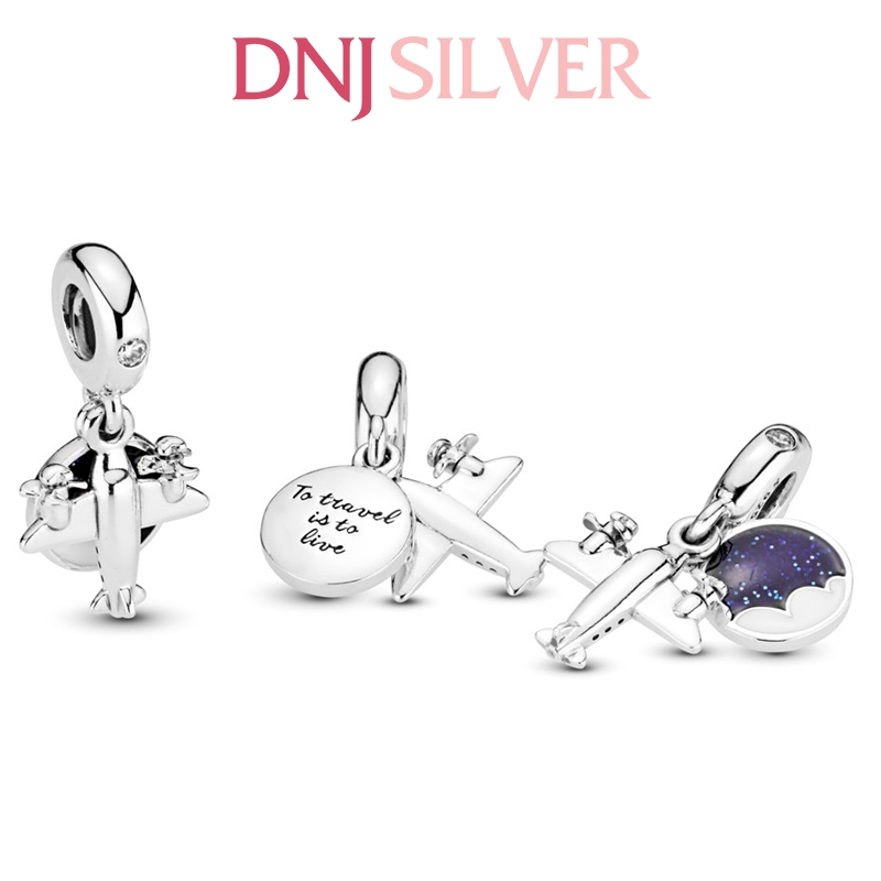 [Chính hãng] Charm bạc 925 cao cấp - Charm Propeller Plane Dangle thích hợp để mix vòng tay charm bạc cao cấp - DN136
