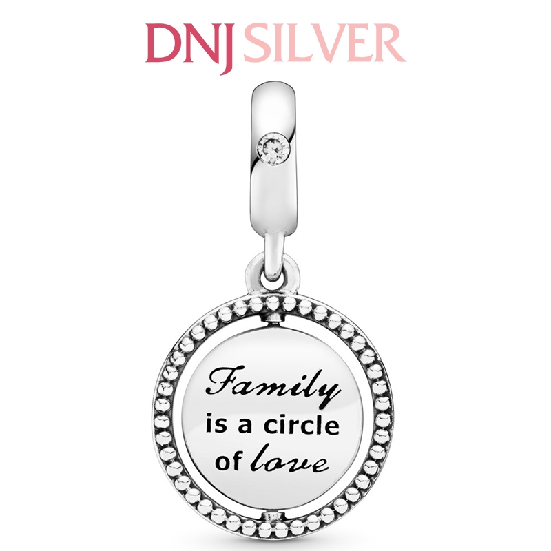 [Chính hãng] Charm bạc 925 cao cấp - Charm Spinning Family Tree Dangle thích hợp để mix vòng tay charm bạc cao cấp - DN248