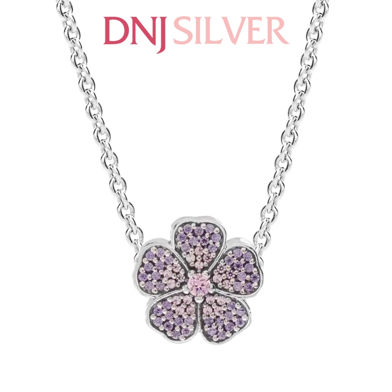 [Chính hãng] Charm bạc 925 cao cấp - Charm Sparkling Primrose thích hợp để mix vòng tay charm bạc cao cấp - DN063