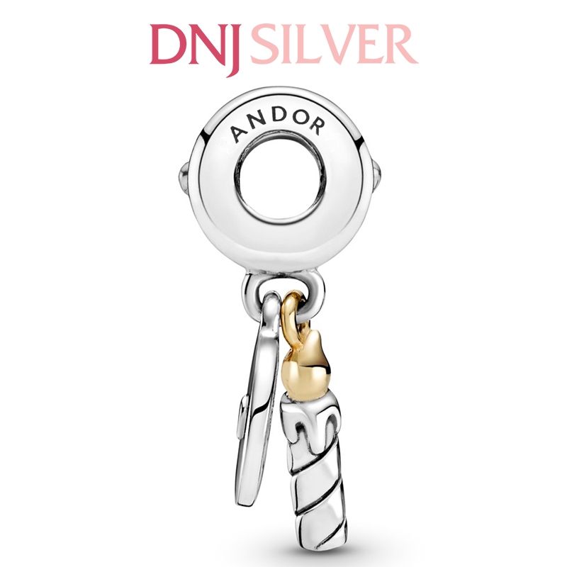 [Chính hãng] Charm bạc 925 cao cấp - Charm Two-tone Birthday Candle Dangle thích hợp để mix vòng tay charm bạc cao cấp - DN158