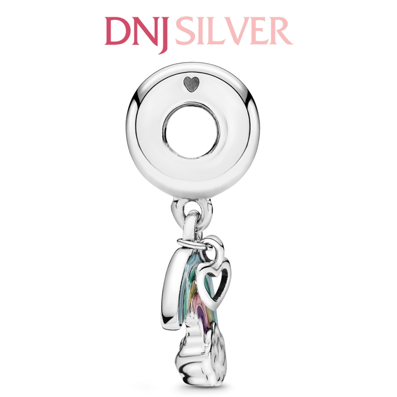 [Chính hãng] Charm bạc 925 cao cấp - Charm Rainbow & Cloud Dangle thích hợp để mix vòng tay charm bạc cao cấp - DN231