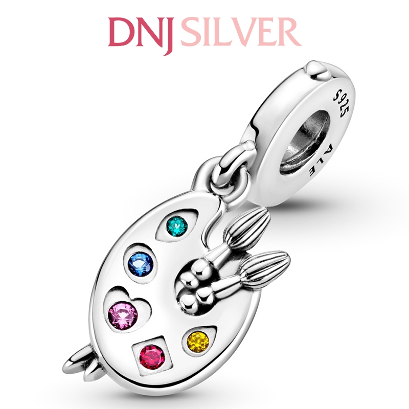 [Chính hãng] Charm bạc 925 cao cấp - Charm Artist's Palette Dangle thích hợp để mix vòng tay charm bạc cao cấp - DN163