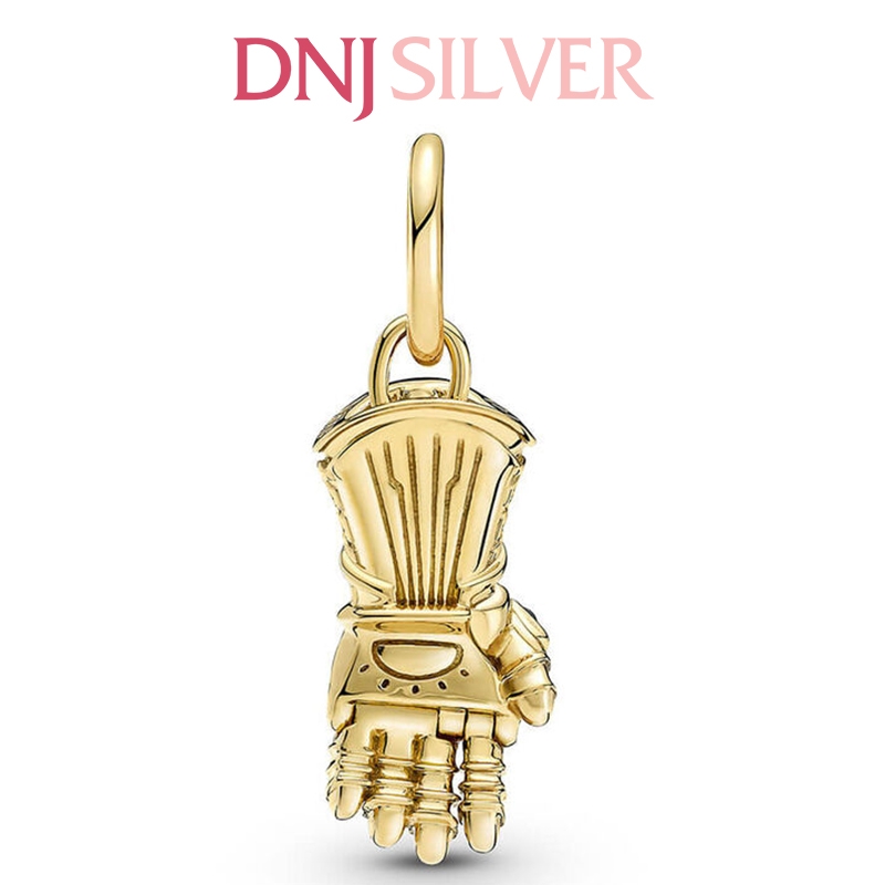 [Chính hãng] Charm bạc 925 cao cấp - Charm Marvel The Avengers Infinity Gauntlet Dangle thích hợp để mix vòng tay charm bạc cao cấp - DN497