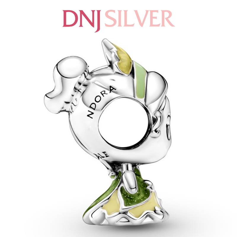 [Chính hãng] Charm bạc 925 cao cấp - Charm Disney Princess Tiana And The Frog thích hợp để mix vòng tay charm bạc cao cấp - DN075