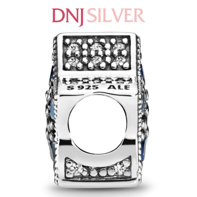 [Chính hãng] Charm bạc 925 cao cấp - Charm Bright Blue Star thích hợp để mix vòng tay charm bạc cao cấp - DN230