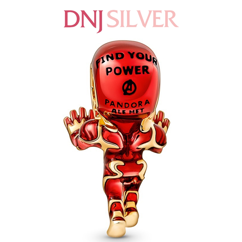 [Chính hãng] Charm bạc 925 cao cấp - Charm Marvel The Avengers Iron Man thích hợp để mix vòng tay charm bạc cao cấp - DN326