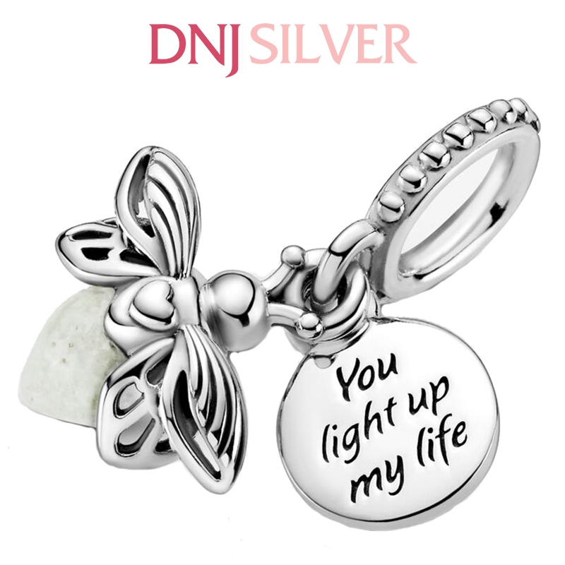 [Chính hãng] Charm bạc 925 cao cấp - Charm Glow In The Dark Firefly Dangle thích hợp để mix vòng tay charm bạc cao cấp - DN286