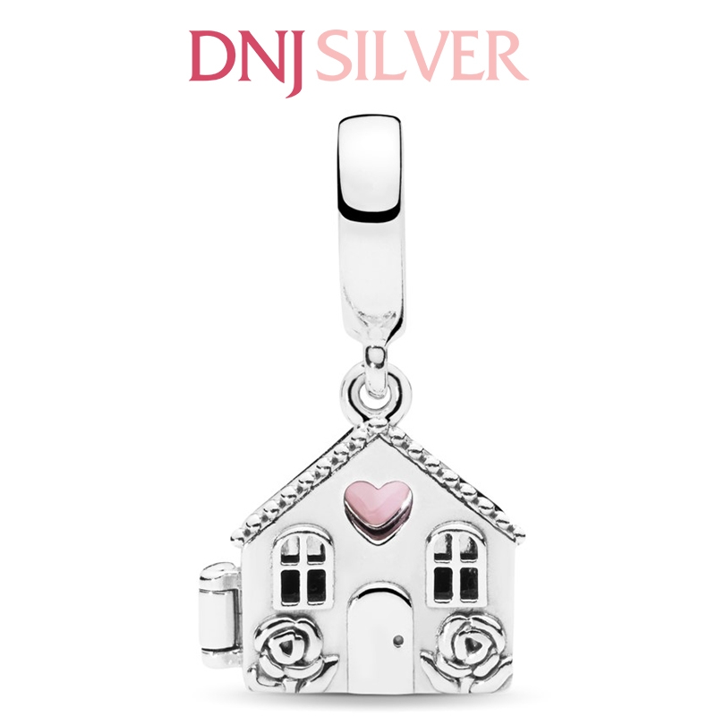 [Chính hãng] Charm bạc 925 cao cấp - Charm Mum's House Dangle thích hợp để mix vòng tay charm bạc cao cấp - DN291