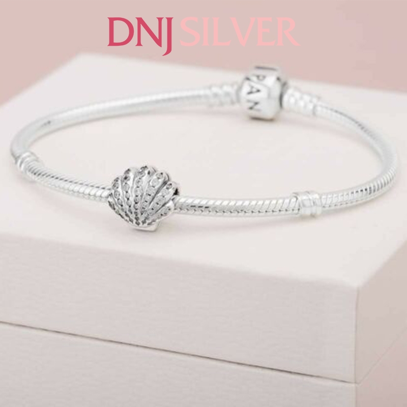 [Chính hãng] Charm bạc 925 cao cấp - Charm Disney Ariel Shell thích hợp để mix vòng tay charm bạc cao cấp - DN197