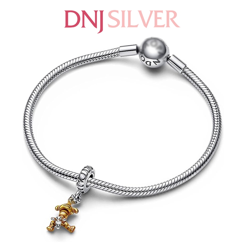 [Chính hãng] Charm bạc 925 cao cấp - Charm Disney Winnie the Pooh Tigger Dangle thích hợp để mix vòng tay charm bạc cao cấp - DN505