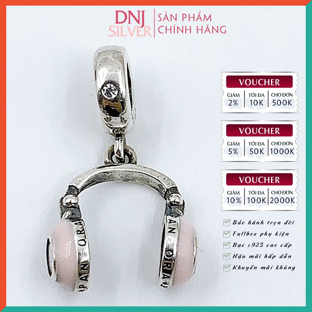 Vòng tay charm bạc 925 cao cấp - Bộ Vòng charm Cô nàng mộng mơ yêu thích du lịch - Vòng tay dành cho nam và nữ