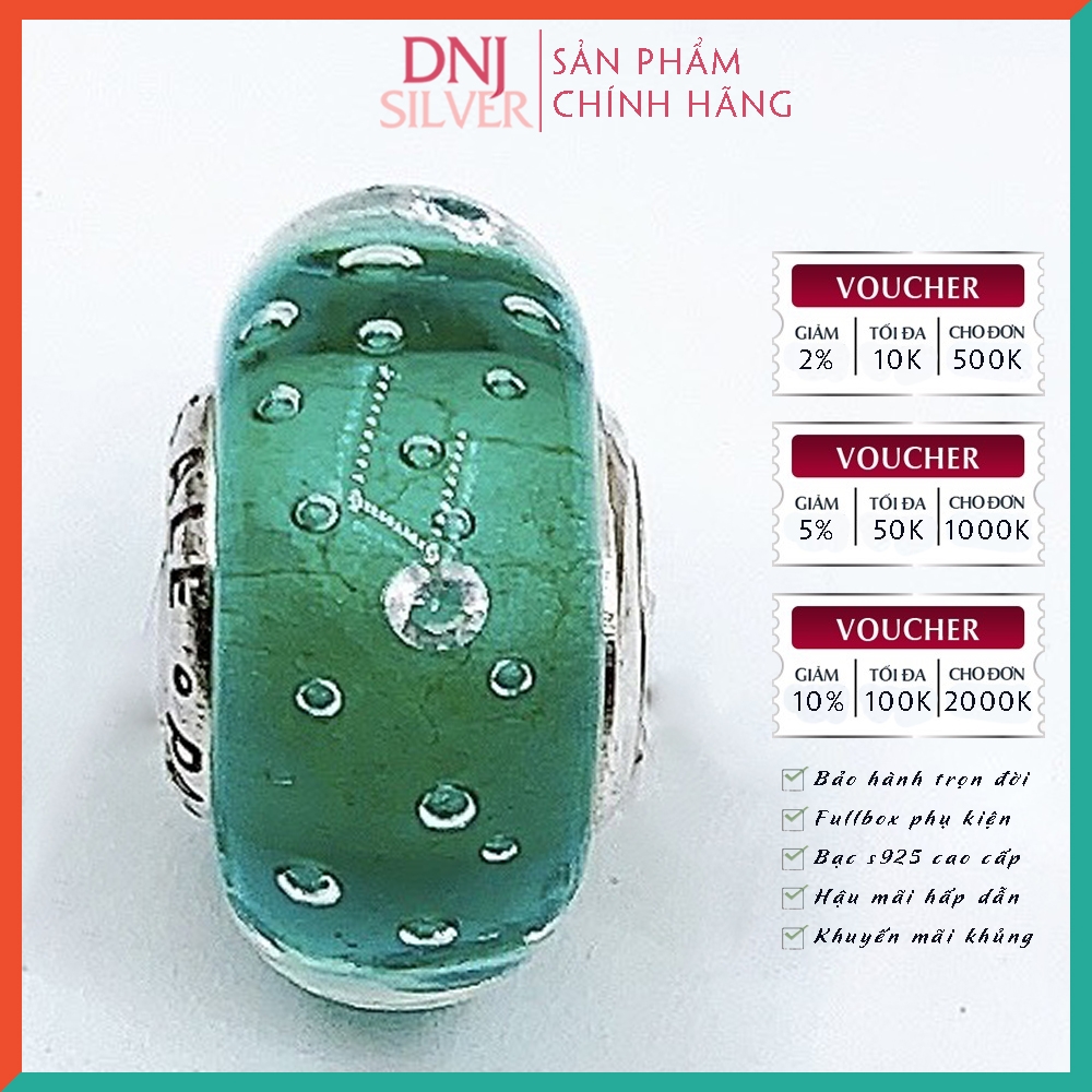Vòng tay charm bạc 925 cao cấp - Bộ Vòng charm Tình yêu, Ước mơ, Sự nghiệp và May mắn - Vòng tay dành cho nam và nữ
