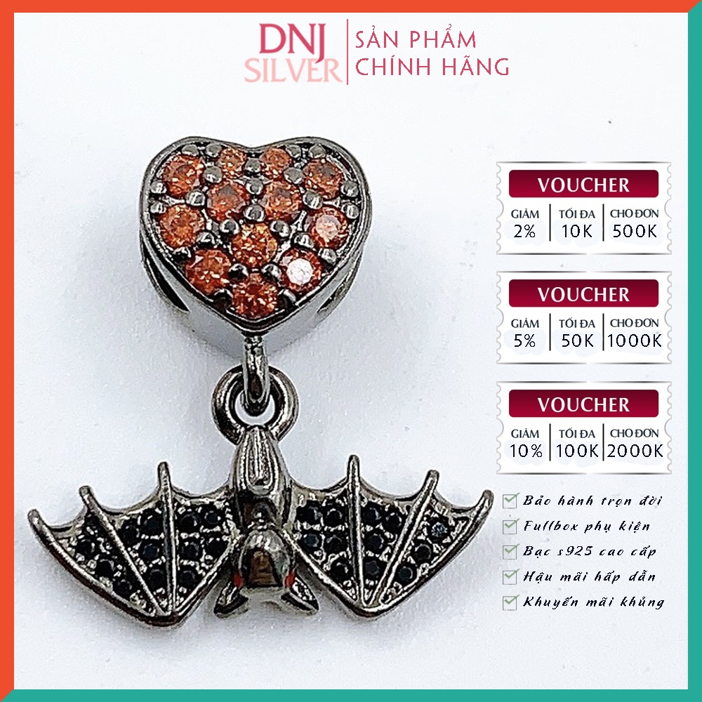 Vòng tay charm bạc 925 cao cấp - Bộ Vòng charm Love A Personnality Girl, Do You Dare? - Vòng tay dành cho nam và nữ