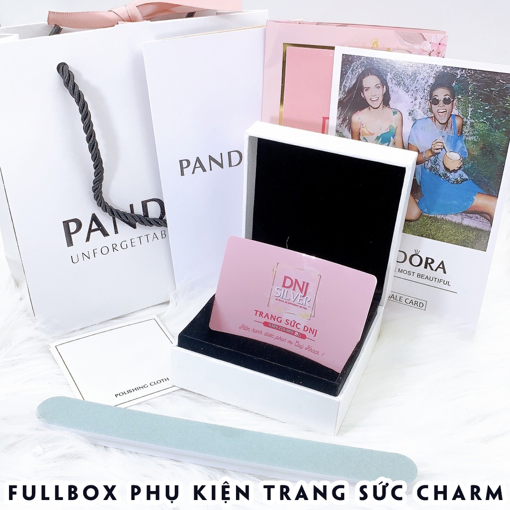 Vòng tay charm bạc 925 cao cấp - Bộ Vòng charm The Ocean Flavor Charms Collection - Vòng tay dành cho nam và nữ