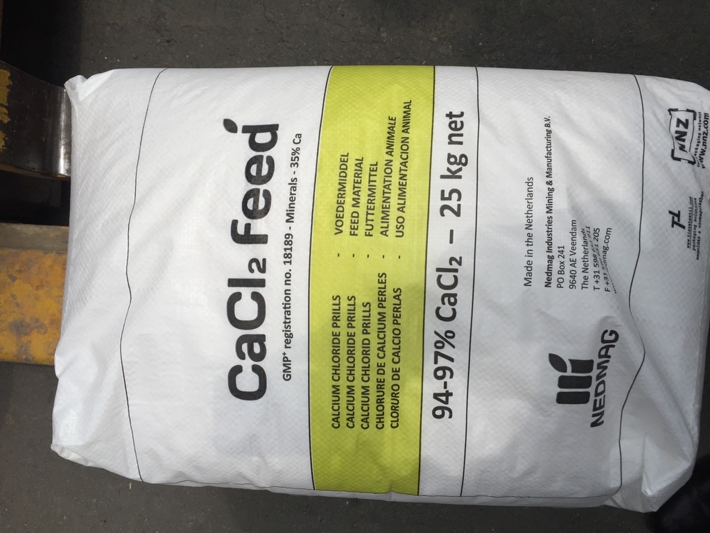 CACL2 FEED - NEDMAG (Khoáng Canxi clorua dạng hạt cho thủy sản)