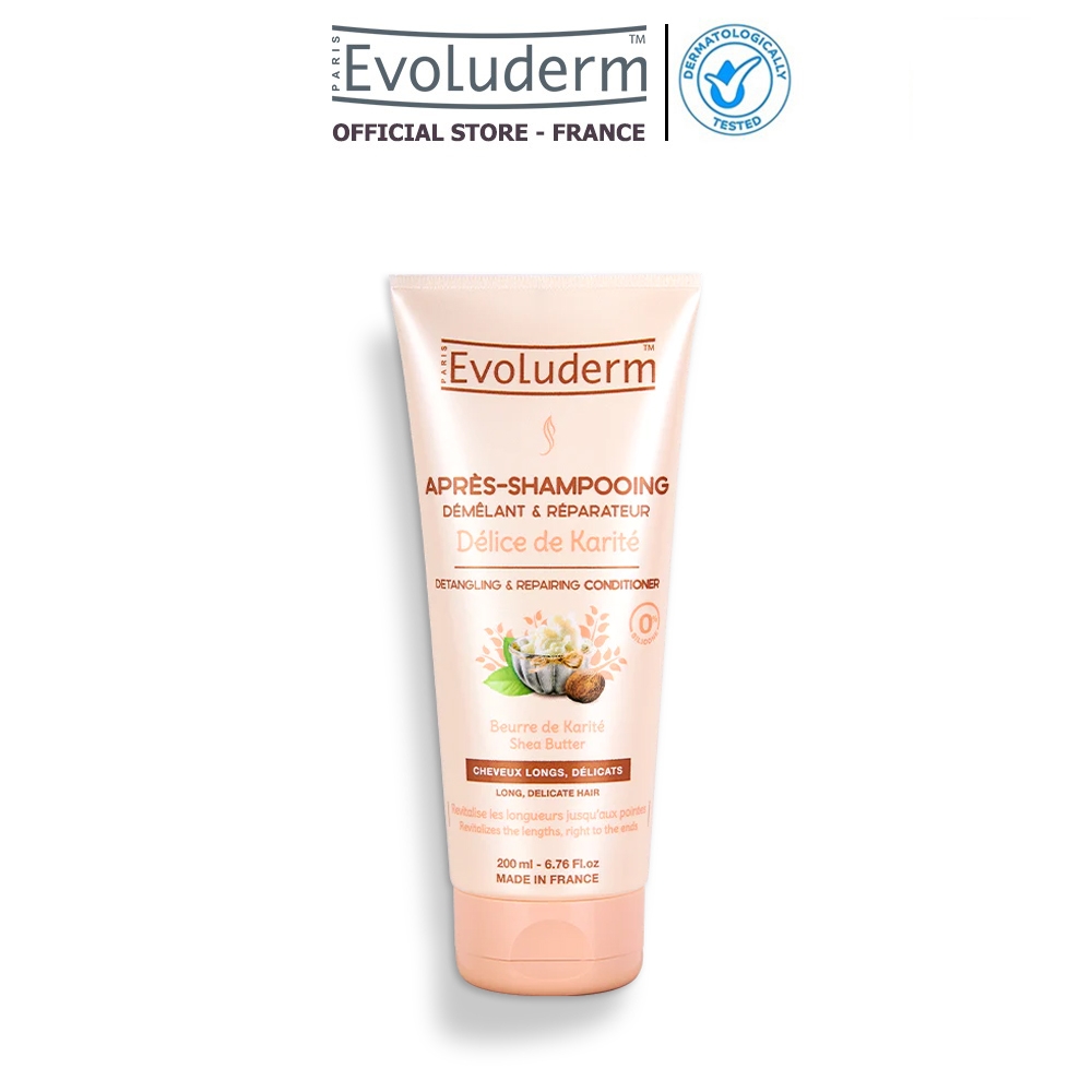 Dầu xả Evoluderm là sản phẩm chăm sóc tóc tuyệt vời cho những người muốn giữ cho tóc của mình luôn mềm mượt và khỏe mạnh. Dầu xả này giúp cung cấp cho tóc các dưỡng chất cần thiết để phục hồi tóc hư tổn, ngăn ngừa rụng tóc và giúp tóc dài của bạn luôn suôn mượt.