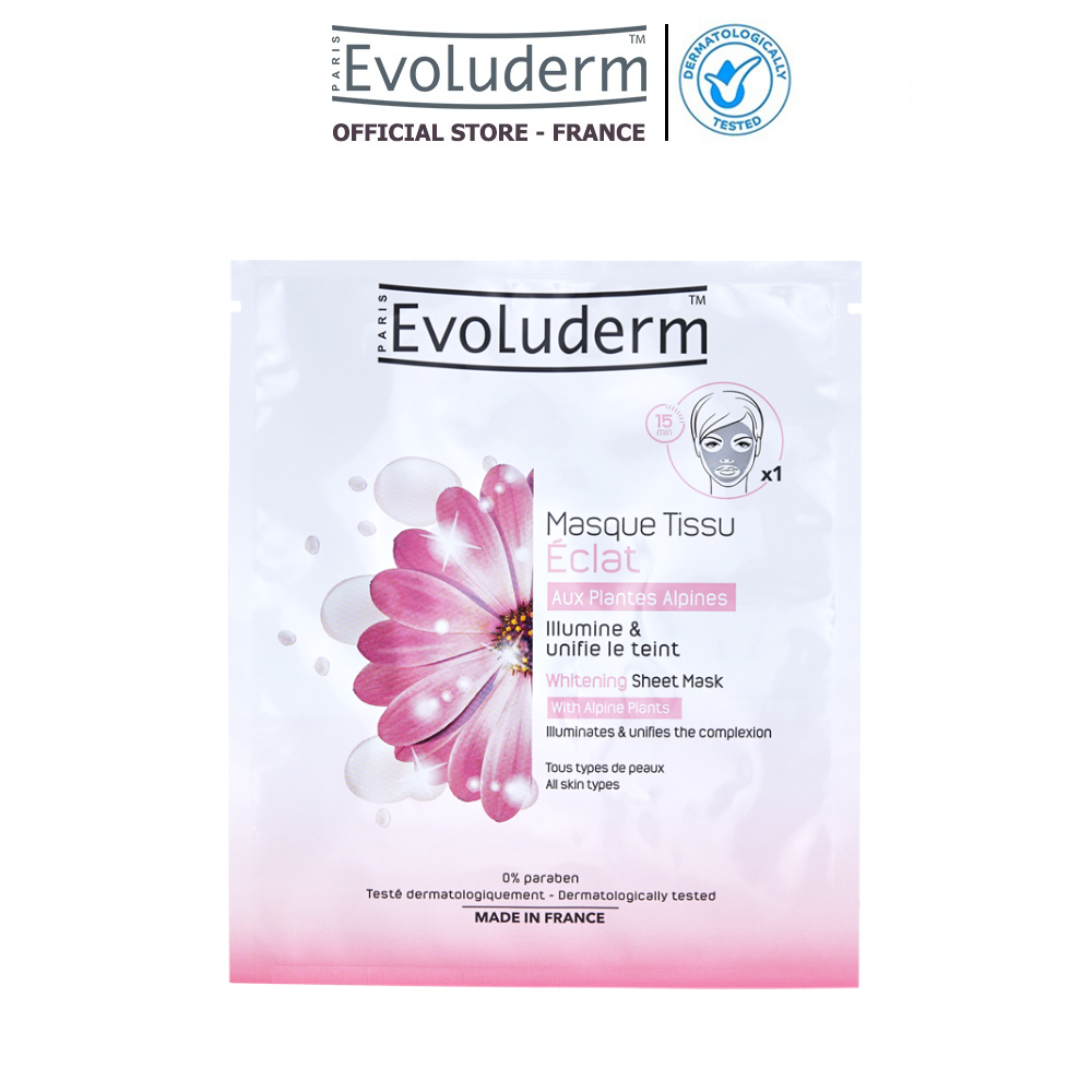 Masque Tissu Anti-Âge au Collagène – Evoluderm