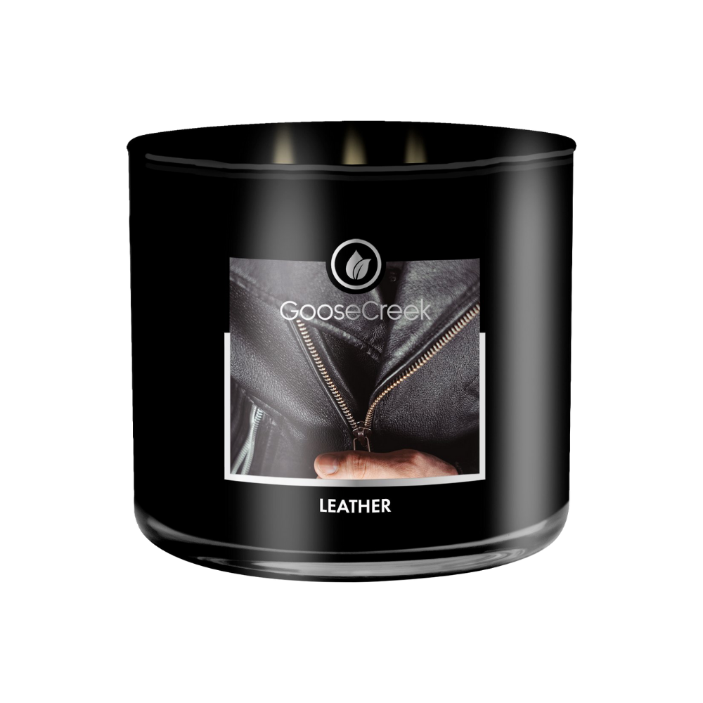 Nến ly 3 bấc sáp đậu nành (For men) - Leather