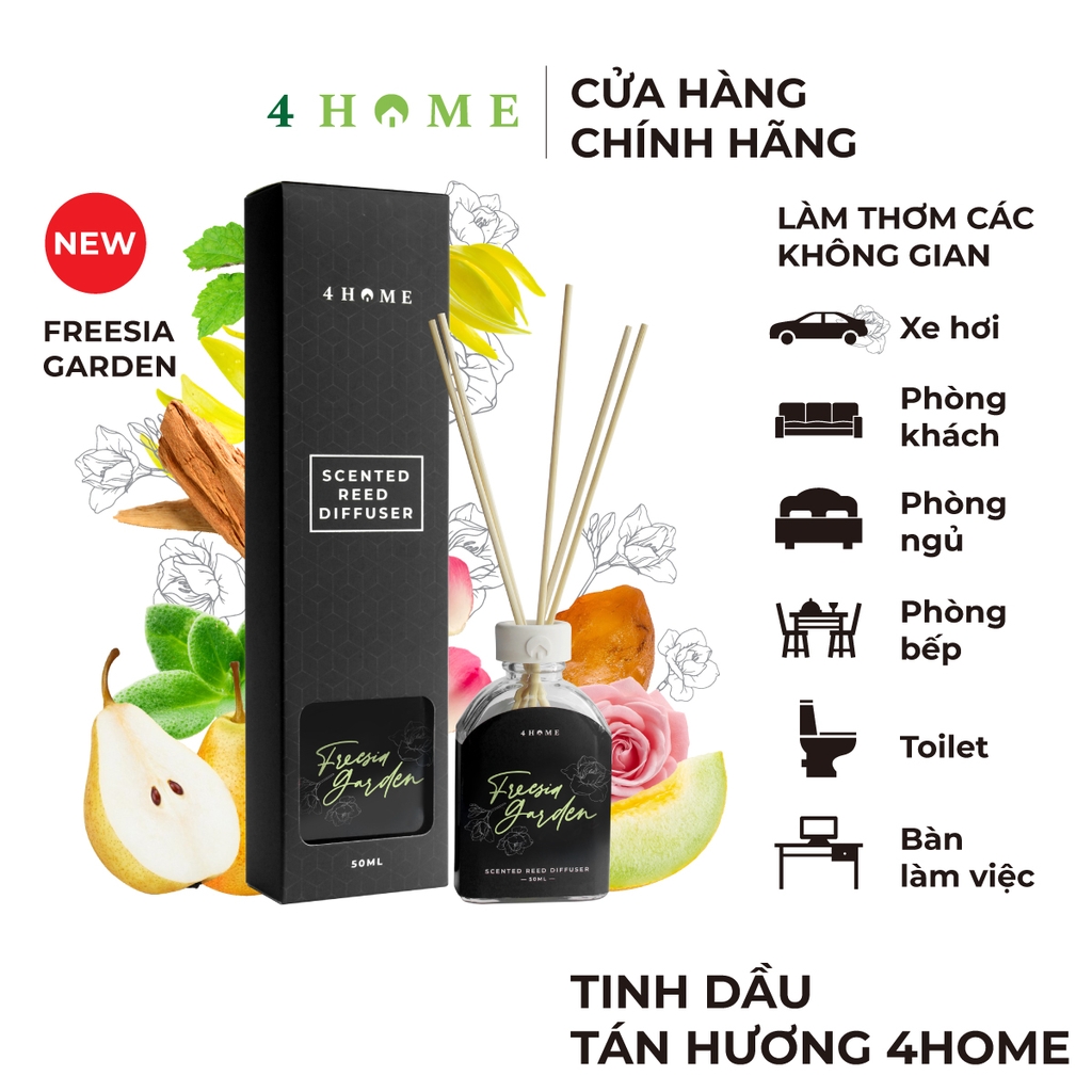 Combo - Mua 3 tinh dầu 4Home tặng 1 tinh dầu 4Home