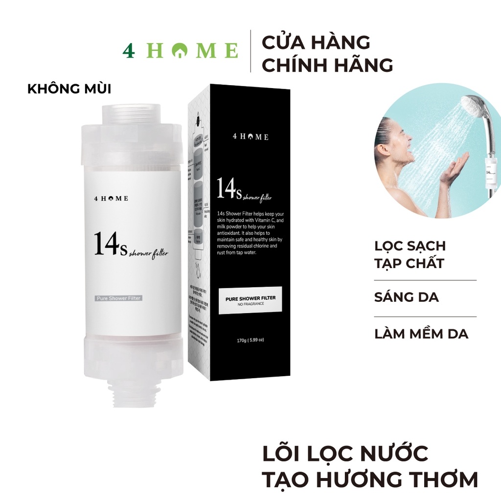 Combo - Mua 1 lõi lọc nước 14s tặng 1 tinh dầu 4Home 15ml