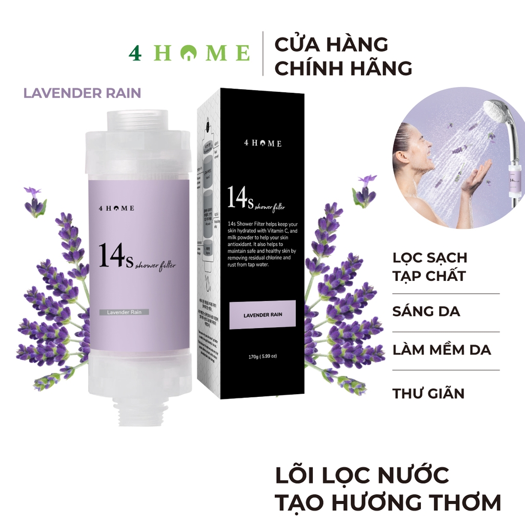 Combo - Mua 1 lõi lọc nước 14s tặng 1 tinh dầu 4Home 15ml