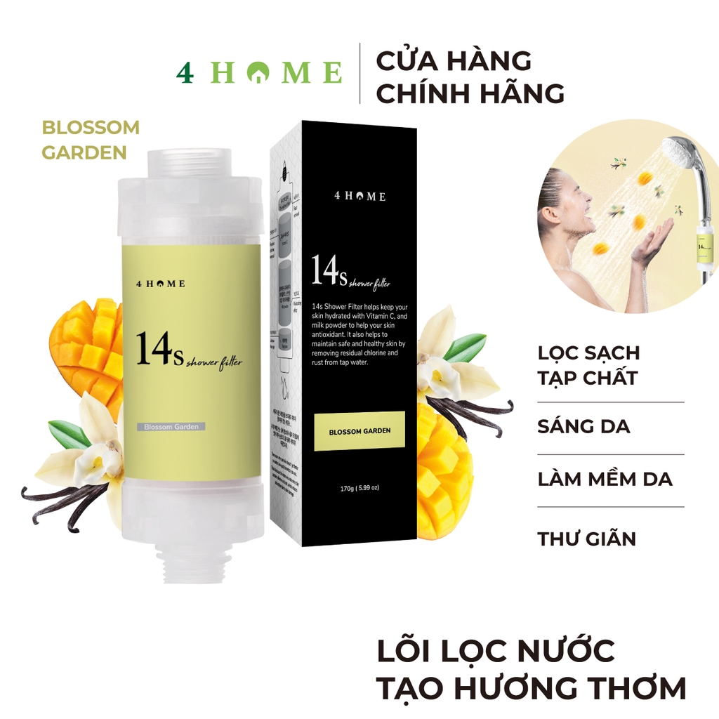Combo - Mua 1 lõi lọc nước 14s tặng 1 tinh dầu 4Home 15ml