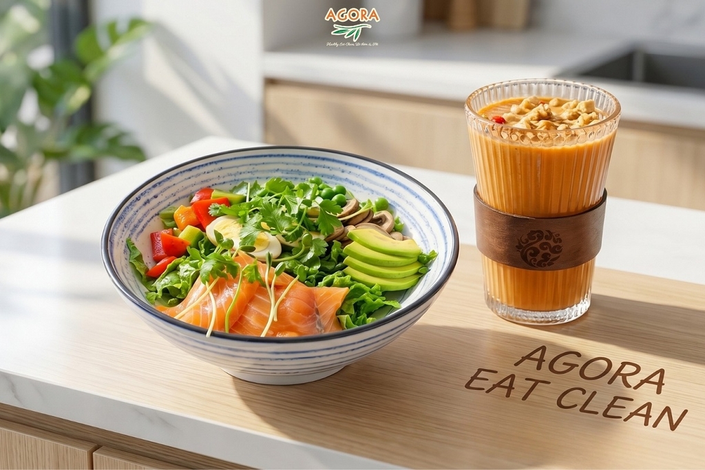 Thực đơn Eat Clean giải nhiệt mùa hè của Agora