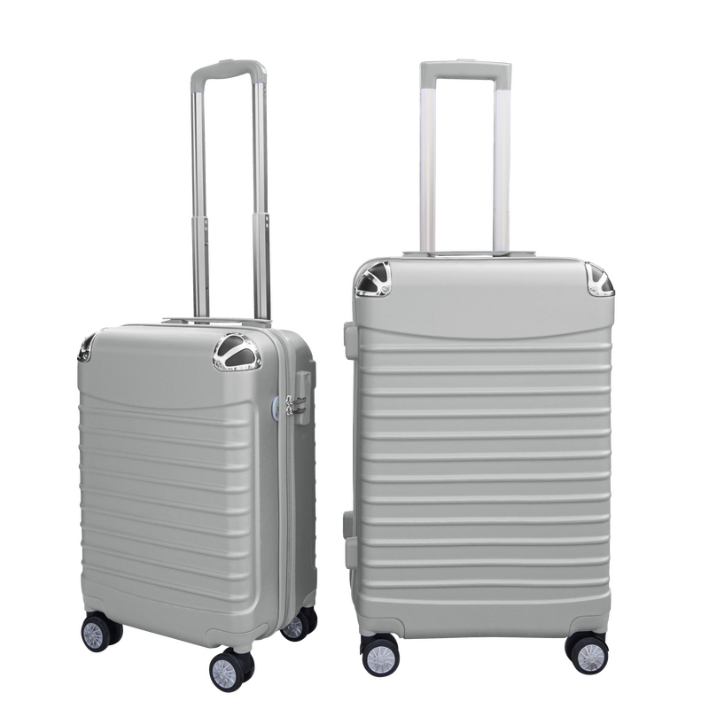 527 ABS Hard suitcase, 4 wheels trolley Set 2 PCS Hung Phat Luggage