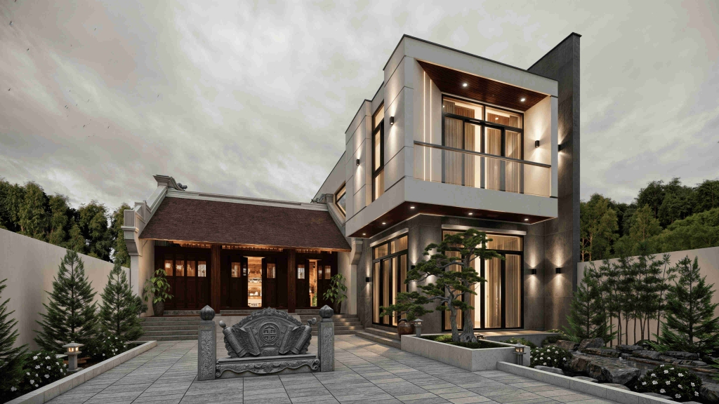 Thiết kế & thi công trọn gói N.S House - Sóc Sơn, Hà Nội