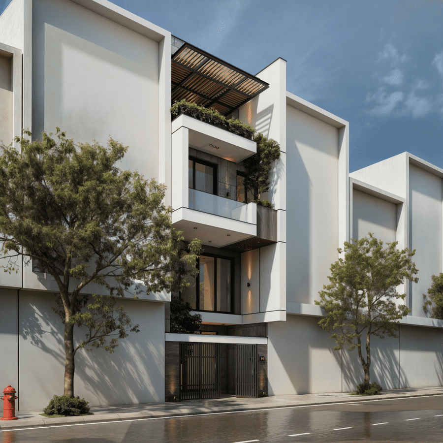 Thiết kế và thi công nhà phố trọn gói - HG House, Hạ Long, Quảng Ninh
